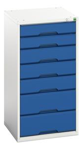 Verso 525Wx550Dx1000H 7 Drawer Cabinet Bott Verso Drawer Cabinets 525 x 550  Tool Storage for garages and workshops 35/16925049.11 Verso 525 x 550 x 1000H Drawer Cabinet.jpg